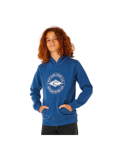 Kinderhoodie Rip Curl Stapler Hood Marineblauw