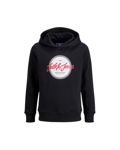 Sudadera con Capucha Niño Jack & Jones Jjurban Negro