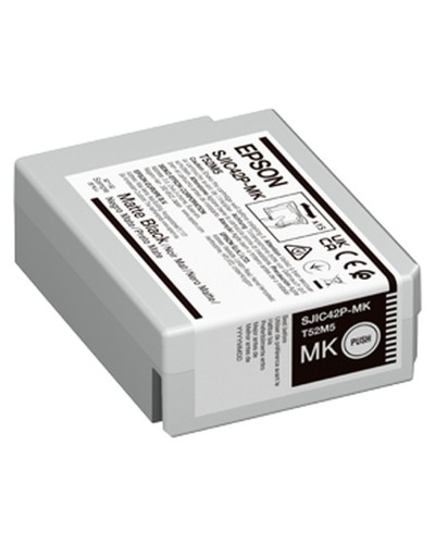 Original Tintenpatrone Epson SJIC42P-MK Schwarz