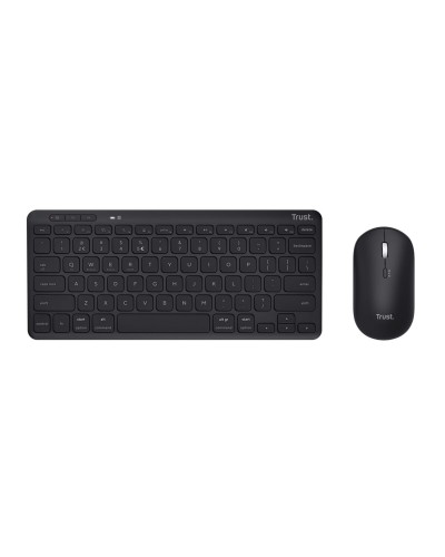 Tastiera e Mouse Trust 25061 Nero Spagnolo QWERTY