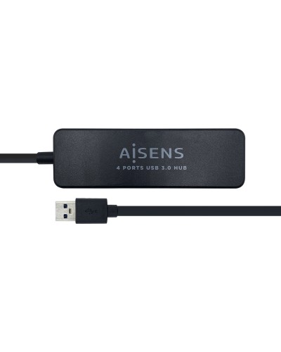 Hub USB Aisens A106-0399 Zwart 3600 W