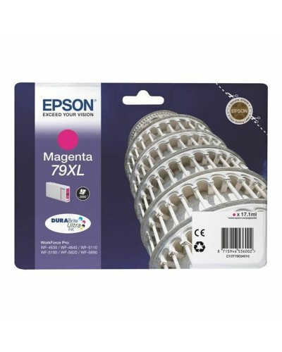 Alkunperäinen mustepatruuna Epson 79XL Pisa Tower Magenta
