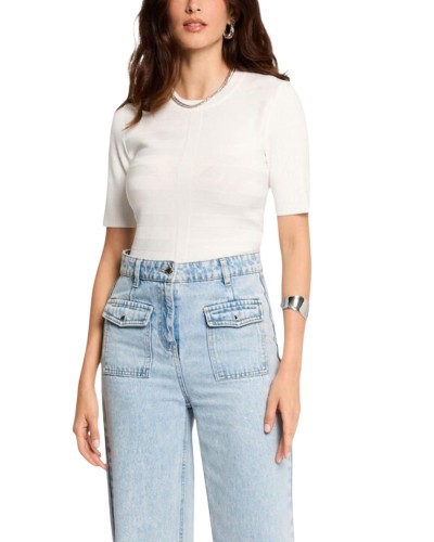 Morgan De Toi T-shirt Kvinna 