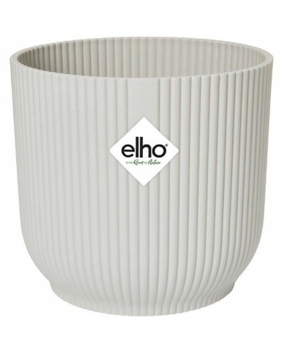 Bloempot Elho   Ø 22 cm Wit Plastic Rond