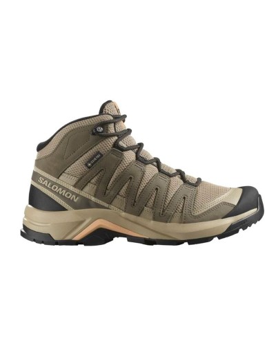 Bergstiefel Salomon X-Adventure Recon Mid Hellbraun