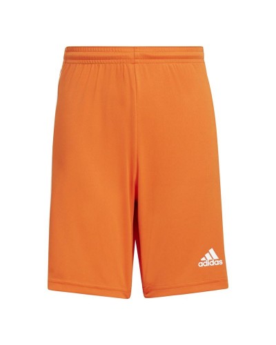 Pantaloncini Sportivi per Bambini Adidas Squad 21 Arancio