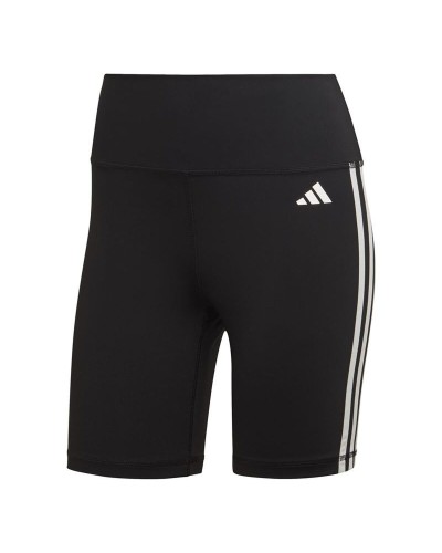 Sportbroeken voor Dames Adidas Essentials High-Waisted Zwart