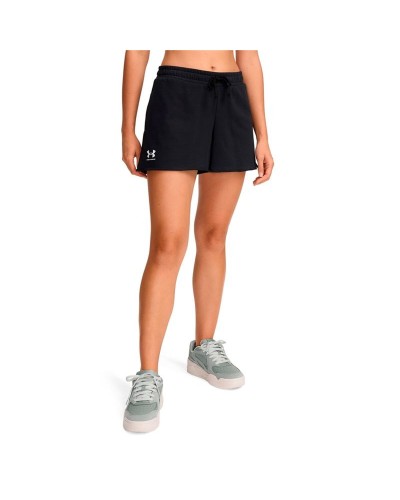 Sportshorts för kvinnor Under Armour Rival Terry Short Svart