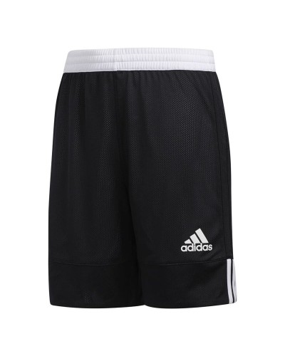 Pantaloncini Sportivi per Bambini Adidas 3G Spee Rev Nero