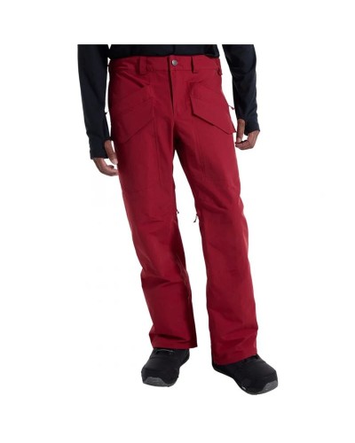 Ski Trousers Burton Covert 2.0 Brown Red Men