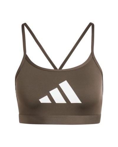 Reggiseno Sportivo Adidas Aeroreact Marrone