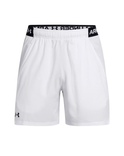 Pantaloni Corti Sportivi da Uomo Under Armour Vanish Woven Bianco