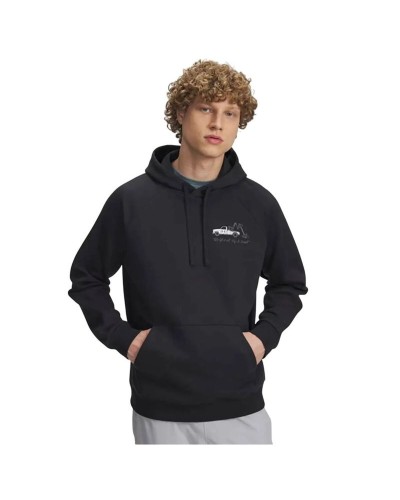 Miesten huppari Under Armour Rival Fleece Hbr Logo Hd Musta