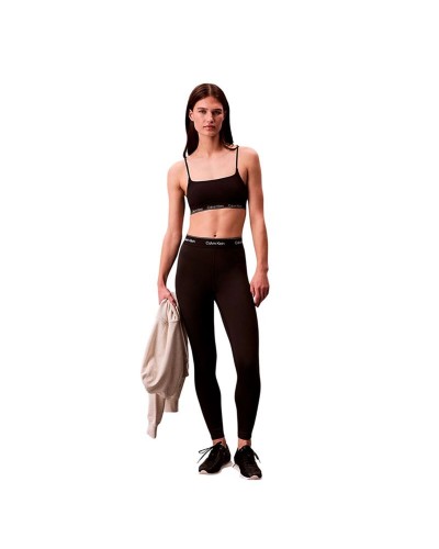 Leggings de Sport pour Femmes Calvin Klein Noir