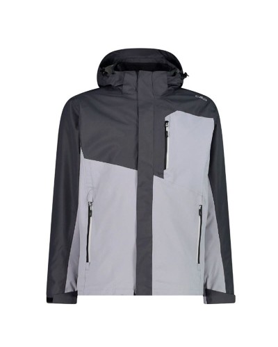 Miesten urheilutakki Campagnolo CMP Man Zip Detachable Inn Harmaa