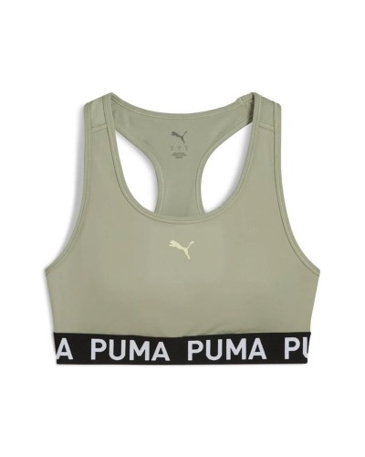 Soutien-gorge de Sport Puma 4Keeps Elastic Olive