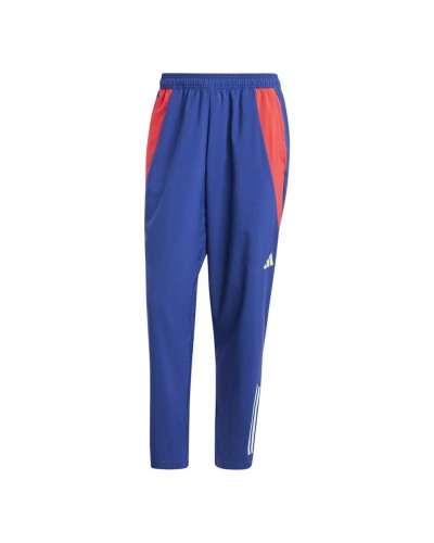 Pantalón de Entrenamiento de Fútbol para Adultos Adidas España Pre Azul Hombre