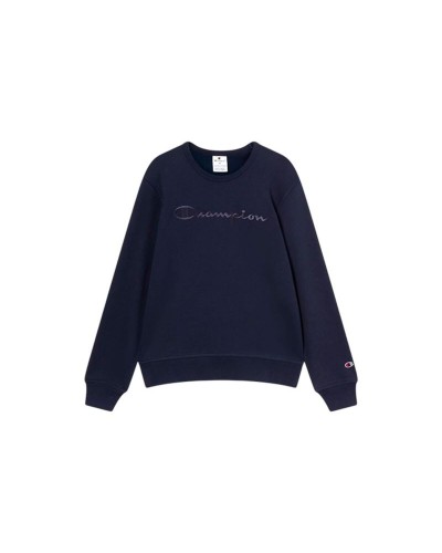 Herren Sweater ohne Kapuze Champion Icons Tonal Marineblau