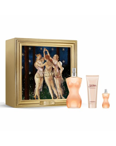 Parfumset voor Dames Jean Paul Gaultier CLASSIQUE EDT 3 Onderdelen