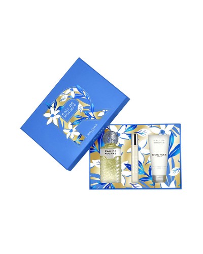 Cofanetto Profumo Donna Rochas EAU DE ROCHAS 3 Pezzi