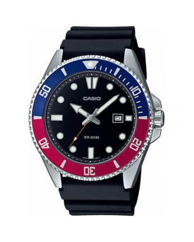 Horloge Heren Casio MDV-107-1A3VEF Zwart