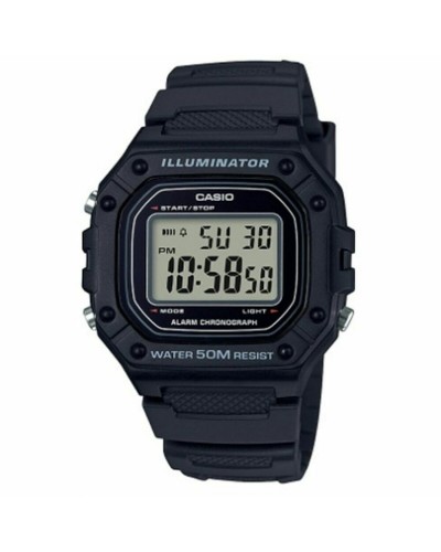 Herrklocka Casio W-218H-1AVEF Svart