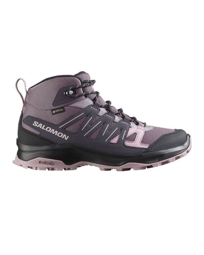 Wanderschuhe für Damen Salomon Storen Mid GTX Lila