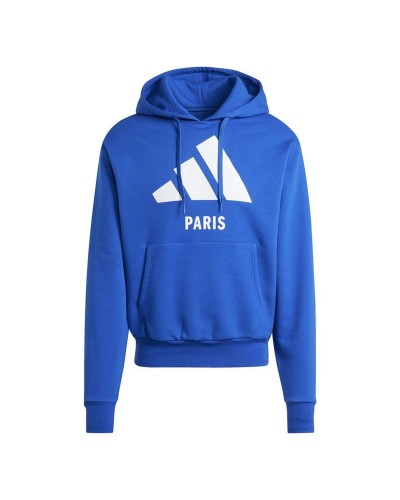 Naisten huppari Adidas Paris Sininen