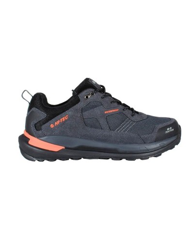 Walking Shoes for Men Hi-Tec Rodera Low Wp Dark grey