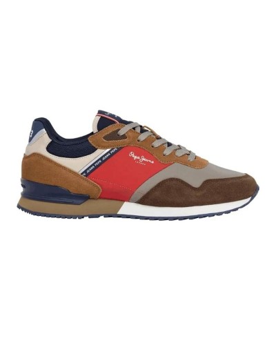 Herren-Sportschuhe Pepe Jeans London Mood Hellbraun