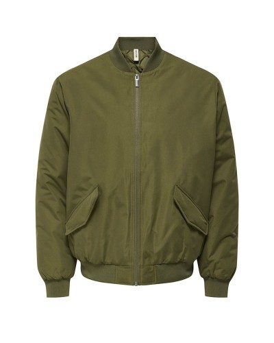 Jas Only & Sons Onsrussel Padded Bomber Olijf