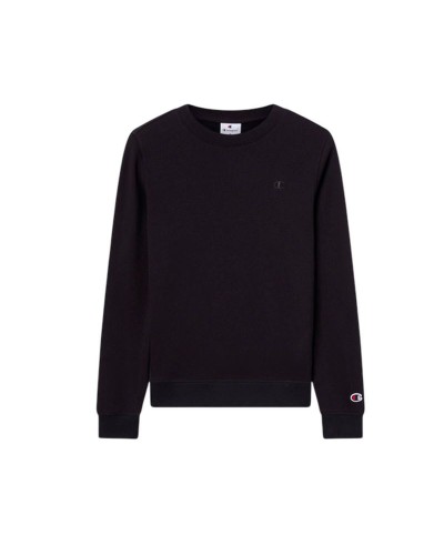 Sudadera sin Capucha Mujer Champion Icons Tonal Negro