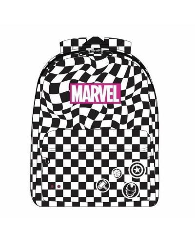 Schoolrugzak Marvel Zwart 32 x 12 x 42 cm