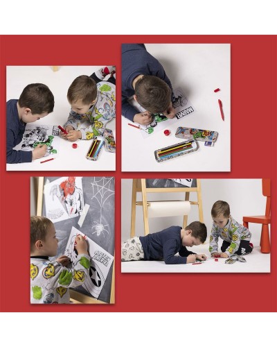 Set Scuola Marvel 16 Pezzi