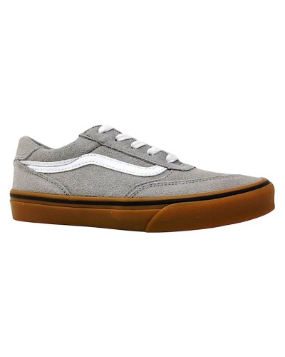 Zapatillas Deportivas Infantiles Vans Brooklyn Ls Basi Gris oscuro