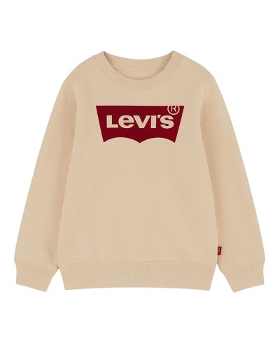 Sweat sans capuche enfant Levi's Batwing Crewneck Blanc