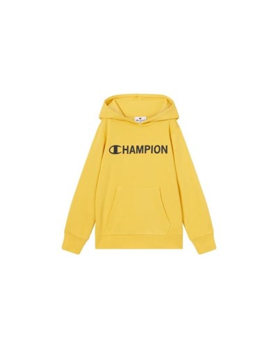 Sudadera con Capucha Niño Champion Graphic Shop Amarillo