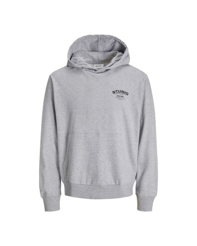 Sudadera con Capucha Niño Jack & Jones Jjyuki Gris