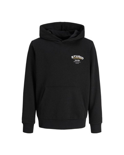 Sudadera con Capucha Niño Jack & Jones Jjyuki Negro