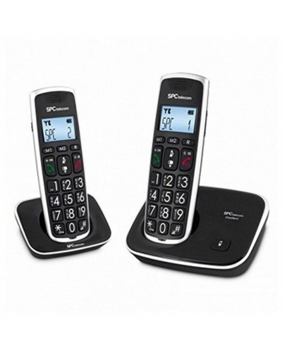 Teléfono Inalámbrico Telecom 7609N (2 pcs) Negro