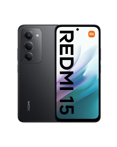 Smartphone Xiaomi Redmi 15 128 GB 6,9" QUALCOMM SNAPDRAGON 685 6 GB RAM Nero Midnight black