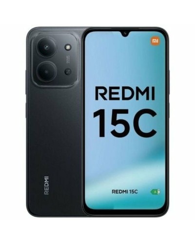 Smartphone Xiaomi Redmi 15C 6,9" 4 GB RAM 128 GB 256 GB Noir