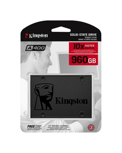 Hårddisk Kingston SA400S37/960G TLC 960 GB SSD 960 GB
