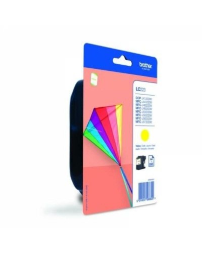 Cartucho de Tinta Compatible Brother LC223YBP Amarillo Negro