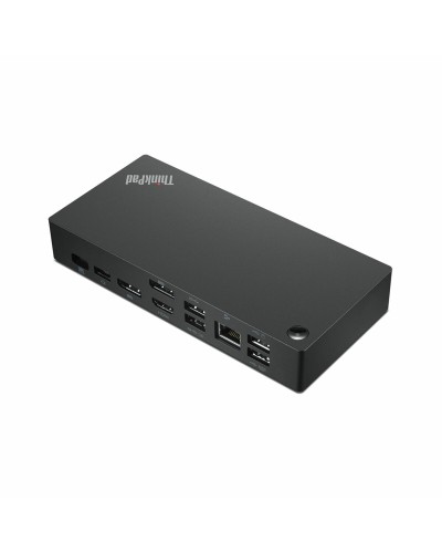 3-Port USB Hub Lenovo 40AY0090EU           Black