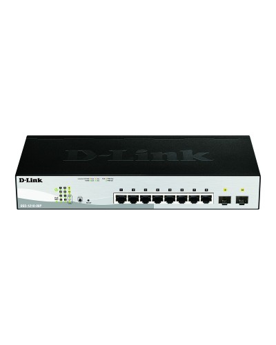 Kytkin D-Link DGS-1210-08P/E Gigabit Ethernet x 8