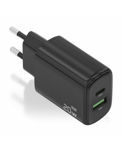 Wall Charger Aisens A110-0910 Black 20 W