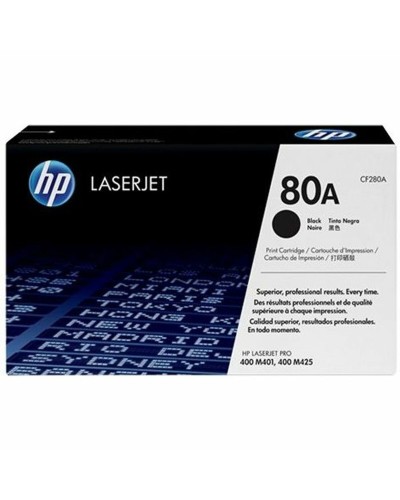 Toner original HP 80A Noir