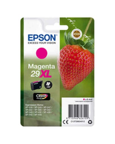 Alkunperäinen mustepatruuna Epson C13T29934012 Magenta