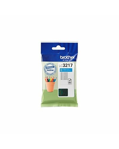 Compatibele inktcartridge Brother LC3217C Cyaan